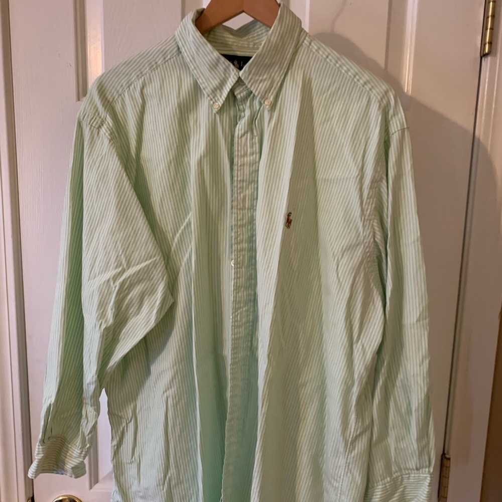 Ralph Lauren Mens Dress Shirt 17.5 32/33 (XL)